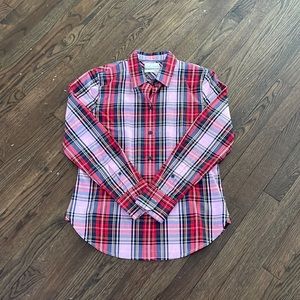 J. Crew Slim-fit stretch cotton poplin shirt in pink Stewart